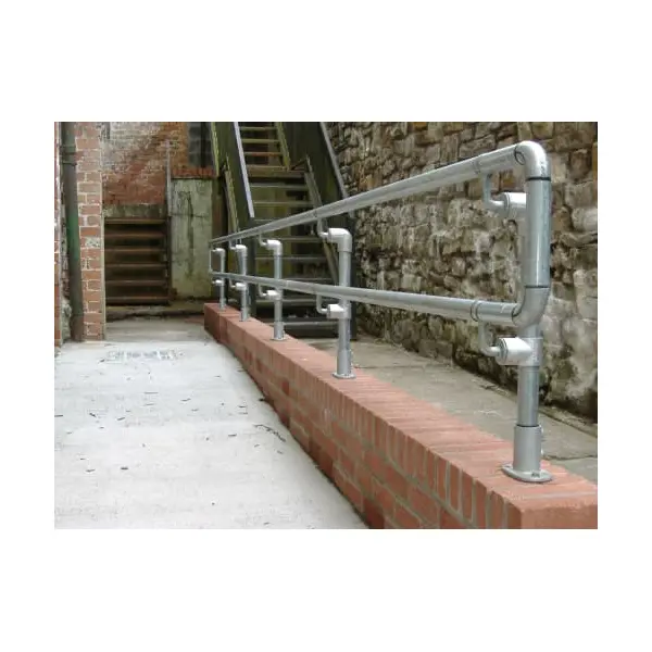 Konstrukční fitinka, spojka ocelových trubek pr. 48,3 mm | pr. 33,7 mm – redukční odbočka 101-D48/B34